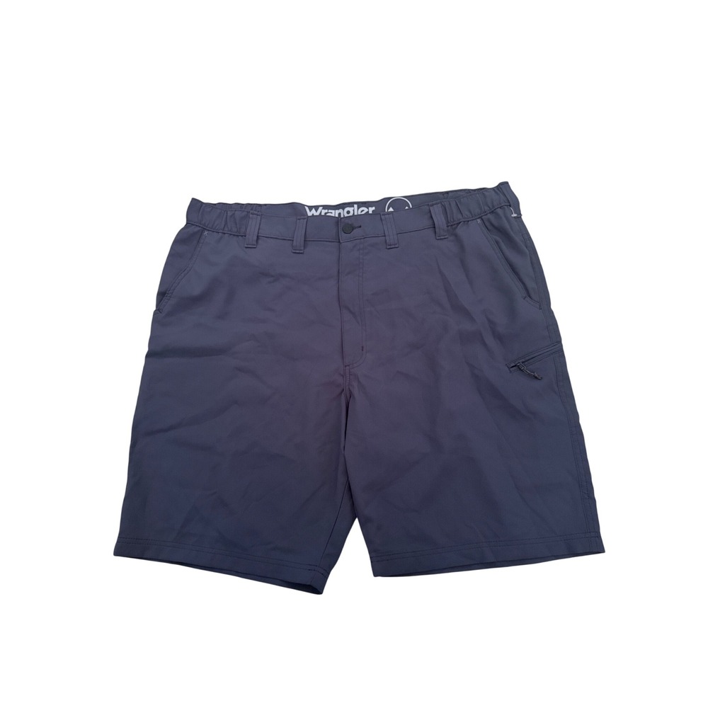 Wrangler ATG All Terrain Gear Mens Shorts Grey Navy Outdoor Hiking Size 44